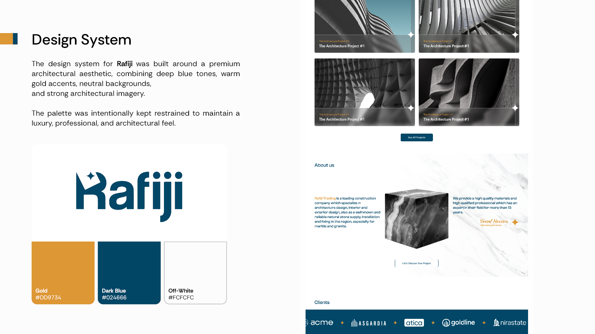 Project One final interface