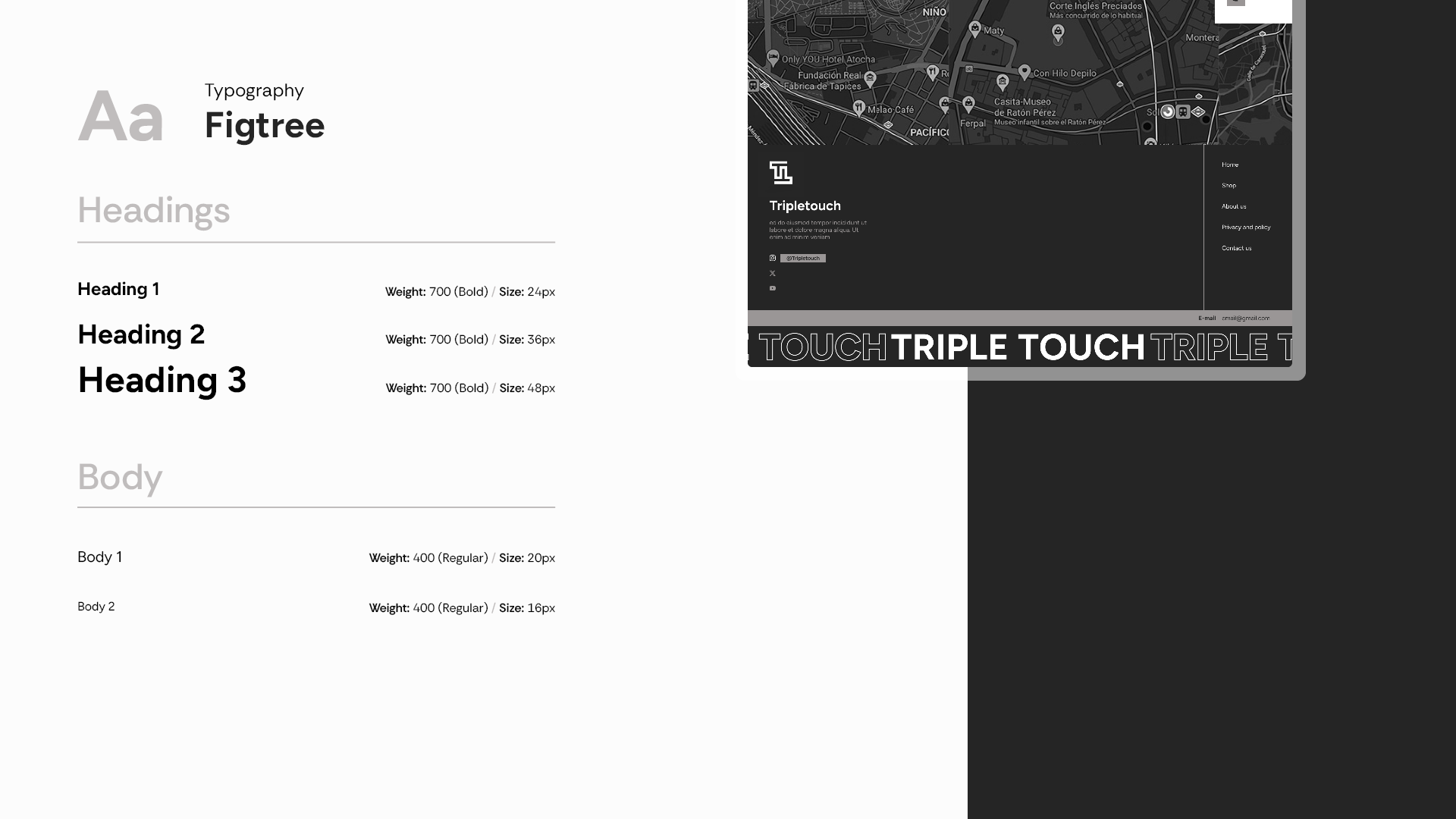 Project One final interface